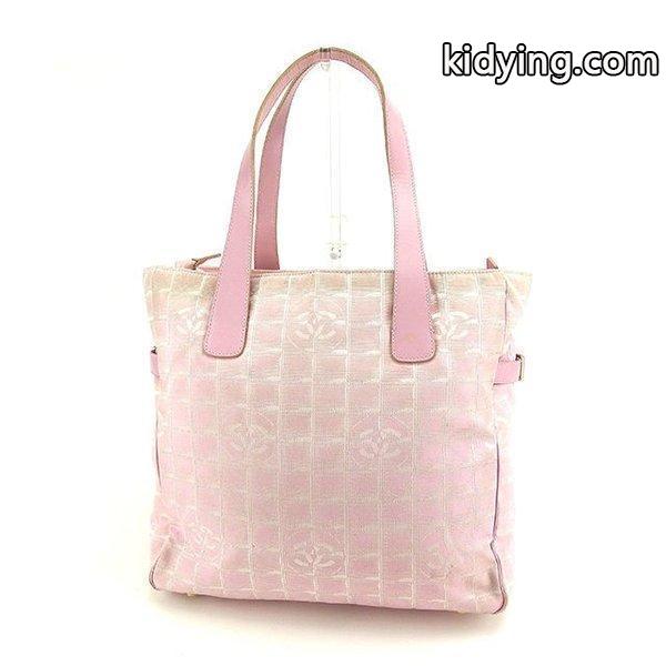 Chanel バッグ トートバッグ ニュートラベルライン トートGM ピンク ゴールド レディース Bag 通販-0