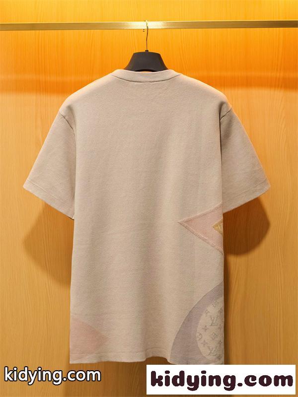 ルイ ヴィトンtシャツスーパーコピーLouis Vuittonニットウェア半袖2026春夏トレンド上質なアイテム-1