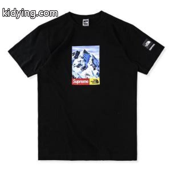 Supreme TNF Crewneck Sweatshirt 人気新品&超特価&2017新款自然な肌触り 3色可選 半袖Tシャツ_半袖Tシャツ_メンズファッション_スーパーコピーブランド激安通販 専門店-0