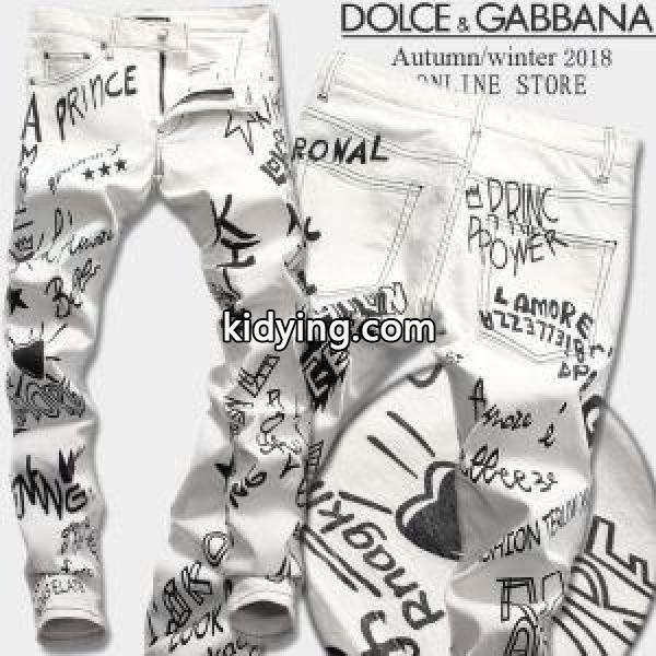 2018秋冬新作コレクション Dolce&Gabbana ジーパン パンツ ドルチェ&ガッバーナ 別注モデル_ドルチェ&ガッバーナ DOLCE & GABBANA_ブランド コピー 激安(日本最大級)-0