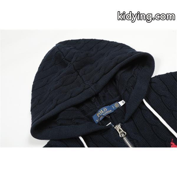 実用性抜群 Polo Ralph Lauren  ポロ ラルフローレン コピー フルジップ 洗練 ニットパーカー-2