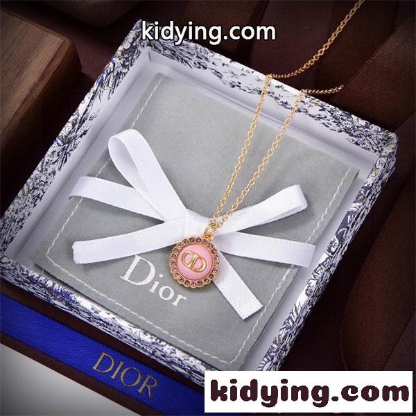 新登場 ラインストーン装飾 DIOR ディオール コピー エレガント レディース ネックレス-2
