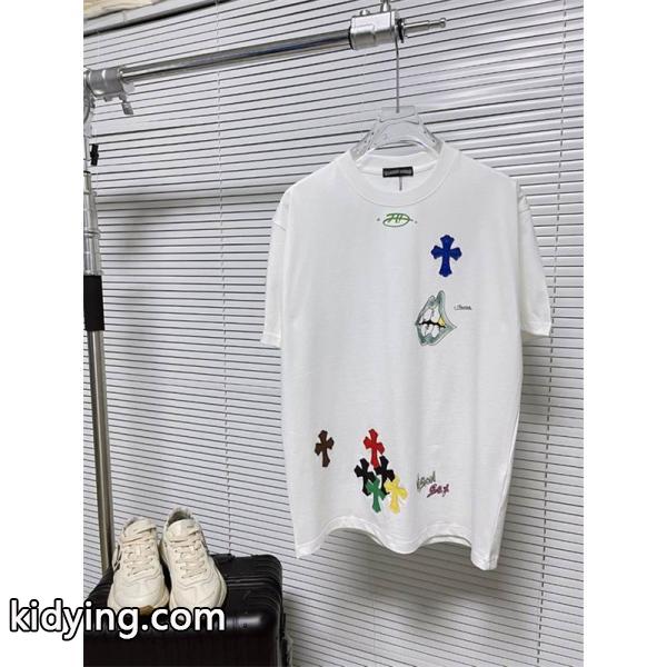新品は継続して大人気 クロムハーツ半袖Tシャツコピー春夏の人気モデル 2色可選CHROME HEARTS__ブランド コピー 激安(日本最大級)-0