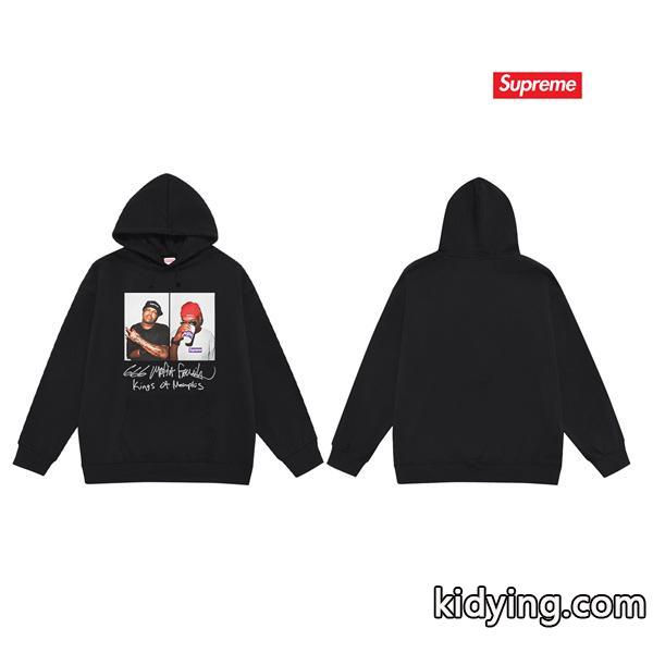 Supreme シュプリーム スーパーコピー ブラック 2025秋冬 フォトアート プルオーバーパーカー-3