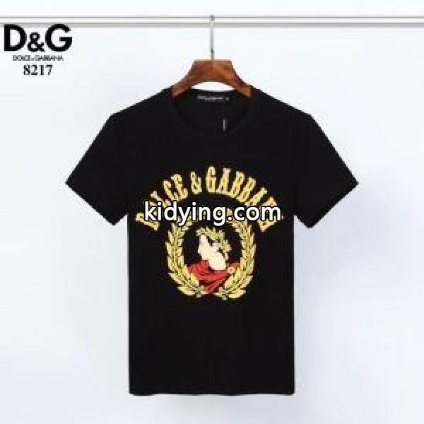 春夏ならではのコーデに 2色可選 ドルチェ&ガッバーナ Dolce&Gabbana トレンド感を取り入れる 半袖Tシャツ_ドルチェ&ガッバーナ DOLCE & GABBANA_ブランド コピー 激安(日本最大級)-0