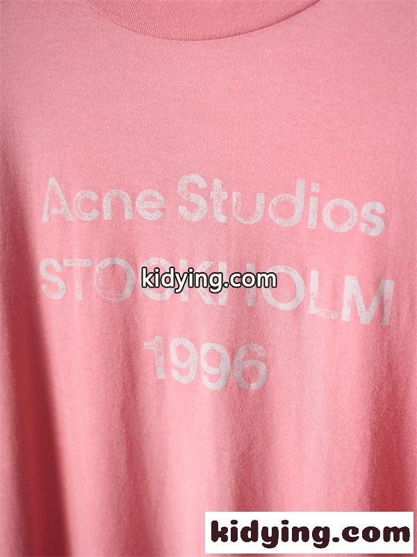 ロゴデザイン 2026新作風 人気アイテム シンプルコーデ Acne Studios アクネストゥディオズ コピー 長袖Tシャツ 上質カジュアル-5