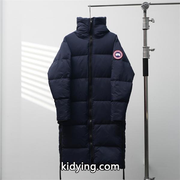 Canada Goose カナダグース コピー ダウンコート ネイビー 希少モデル 防寒 プレミアム-0