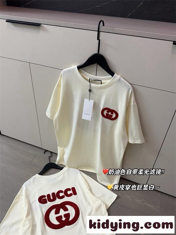 GUCCI グッチ コピー 大好評 半袖Tシャツ オーバーサイズ 快適コットン ストリート-4
