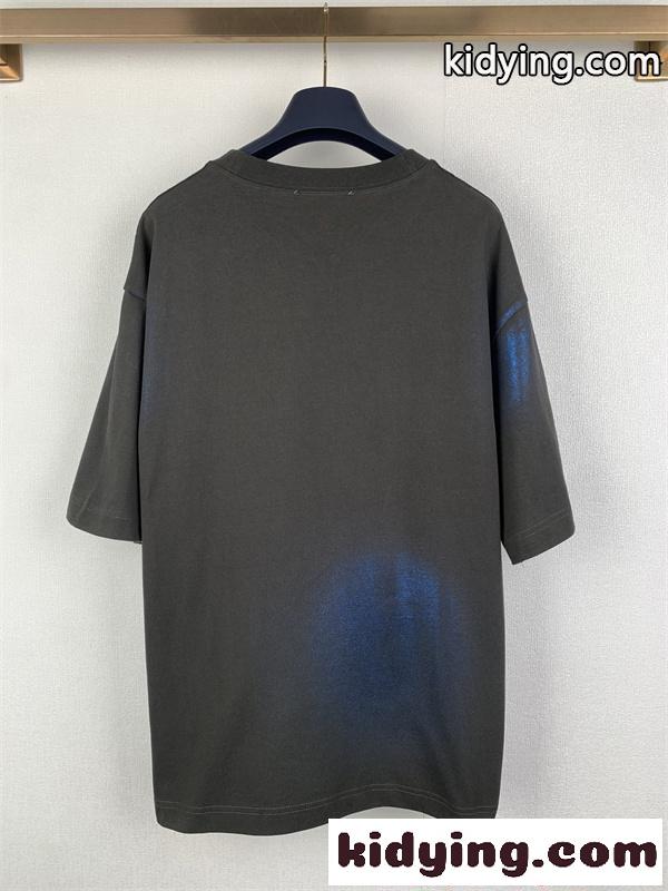 ミニロゴ Acne ワンポイントTシャツ ブラック アクネストゥディオズ コピー 半袖 シンプル 上品-2