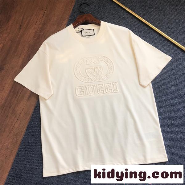2026新作 人気爆発 半袖Tシャツ エンボス クルーネック カジュアル GUCCI グッチ コピー-0