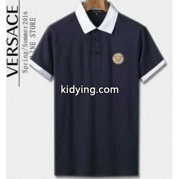 コットン 激安大特価爆買いヴェルサーチ シャツ メンズ VERSACE トップス カジュアルシャツ ボタン 4色_ヴェルサーチ VERSACE_ブランド コピー 激安(日本最大級)-0