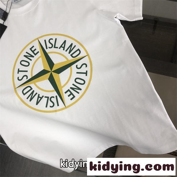 2026話題モデル STONE ISLAND ストーンアイランド コピー 半袖Tシャツ プリント 通気素材 ストリート-6