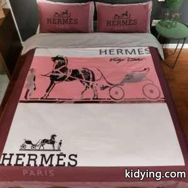 遊び心たっぷり秋冬コーデ 2019秋冬におしゃれな着こなし エルメス HERMES 寝具4点セット_エルメス HERMES_ブランド コピー 激安(日本最大級)-0