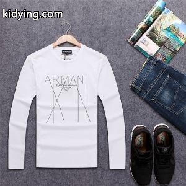 激安大特価定番人気 長袖Tシャツ アルマーニ ARMANI 2017秋冬 大好評 3色可選_アルマーニ ARMANI_ブランド コピー 激安(日本最大級)-1