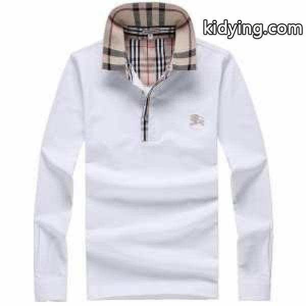 2014秋冬 新入荷 BURBERRY バーバリー  長袖ポロシャツ_長袖Tシャツ_メンズファッション_スーパーコピーブランド激安通販 専門店-0