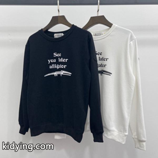 新作登場！モンクレール パーカー 2 Moncler 1952 メンズ スウェットシャツ 遊び心のあるプリント-0