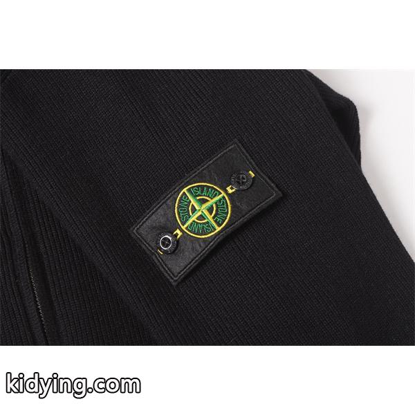 STONE ISLAND ストーンアイランド コピー 上品仕立て フルジップ ニットブルゾン ミニマル-5