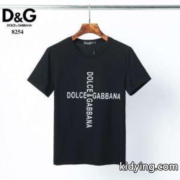 2色可選 着こなしの幅が広がる 半袖Tシャツ 2020年の春夏はこれ! ドルチェ&ガッバーナ Dolce&Gabbana_ドルチェ&ガッバーナ DOLCE & GABBANA_ブランド コピー 激安(日本最大級)-0