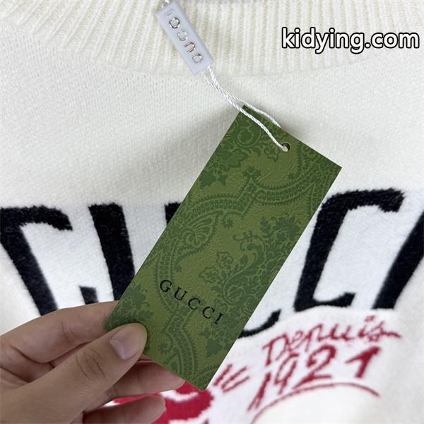 グッチ コピー GUCCI ロゴニット ブラック 注目 モード 個性 セーター-6