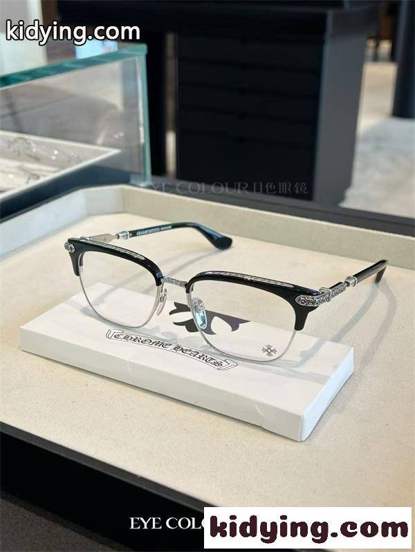 Chrome Heartsクロムハーツ眼鏡コピー☆MODEL:VERTICAL SMILE SIZE:54口18-146-2