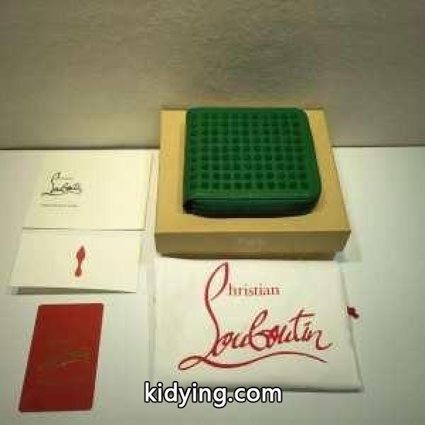 高品質クリスチャンルブタン財布コピースパイクスラウンドファスナーLOUBOUTINウォレット多色可選-3