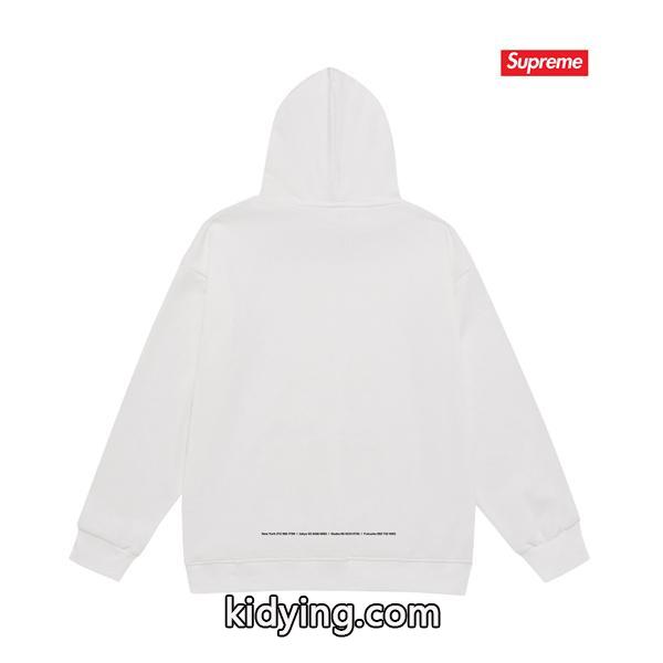 SUPREME シュプリーム コピー 秋冬 保温 ホワイト 要チェック おすすめ パーカー-5