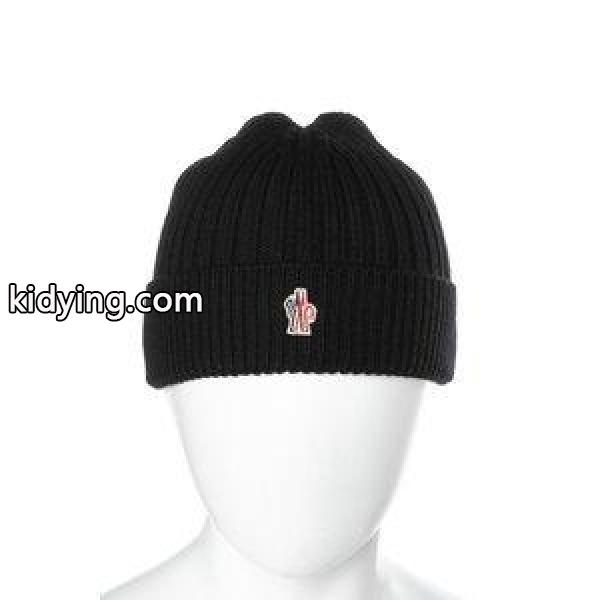 モンクレールグルノーブル MONCLER GRENOBLE ニットキャップ ニット帽 0025900 04761 ブラック 2018年秋冬新作 :3902449:DIFFUSION - 通販ショッピング-0