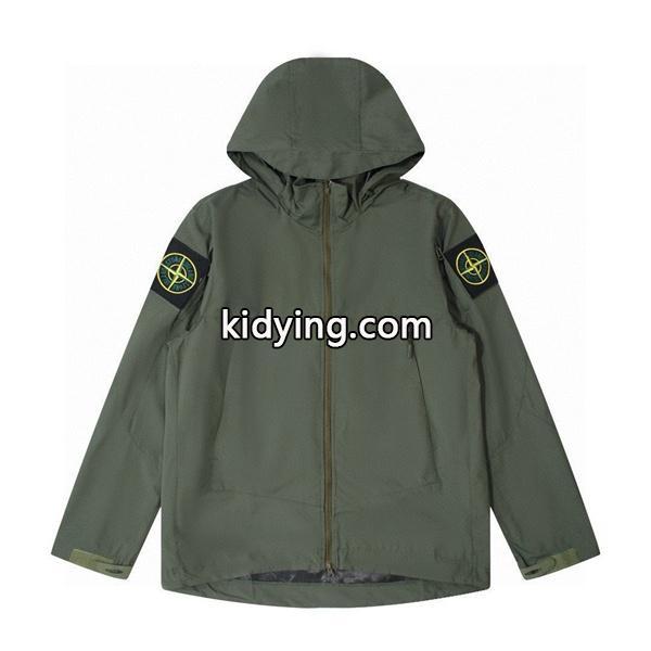 2025秋冬必須 ハイテック ライトシェル STONE ISLAND ストーンアイランド コピー ジャケットブラック-1