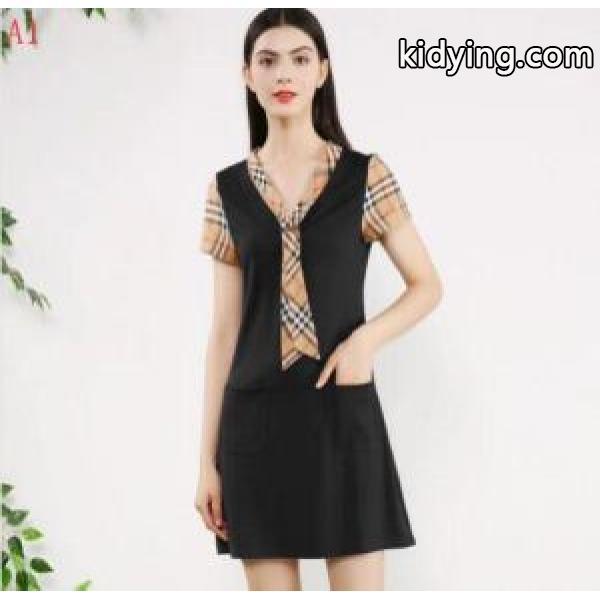 BURBERRY 2色可選2018新品入荷 大人っぽく知的な ストリートファッションワンピースバーバリー_ワンピース_レディースファッション_スーパーコピーブランド激安通販 専門店-0