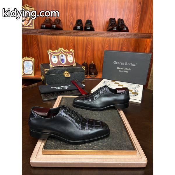 Berluti ベルルッティ コピー 希少仕様 クロコ型押し シューズ 重厚 エレガント-8