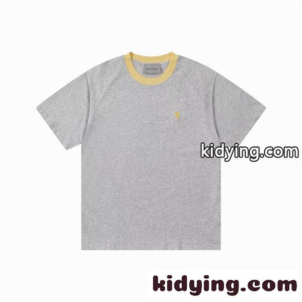 【2026年最新】吸汗速乾 AMI PARISアミ パリス tシャツコピーコットン100% 夏限定カラー-3