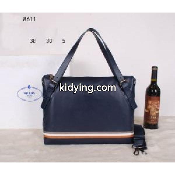 2014秋冬◆モデル愛用◆ PRADA プラダ メンズ用 手持ち&ショルダー掛け 8611_プラダ メンズバッグ_バッグ メンズ_スーパーコピーブランド激安通販 専門店-0