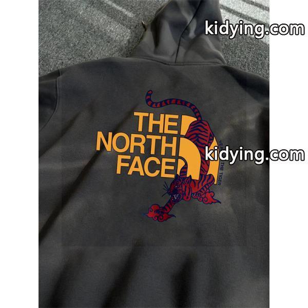 ノースフェイス 偽物 パーカー タイガーデザイン ストリート カジュアル ホワイト THE NORTH FACE-1