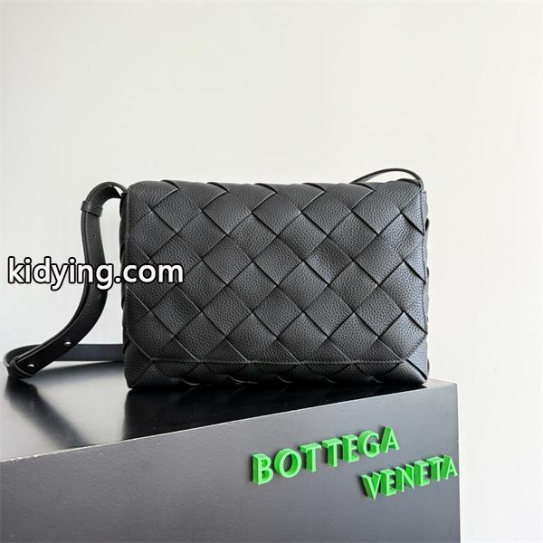 BOTTEGA VENETA Diagoボッテガ ヴェネタ ショルダーバッグコピー黒色2026人気上品-4