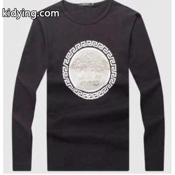 汎用性の高いヴェルサーチ 　目を惹く長袖Tシャツ 4色可選_ヴェルサーチ VERSACE_ブランド コピー 激安(日本最大級)-0
