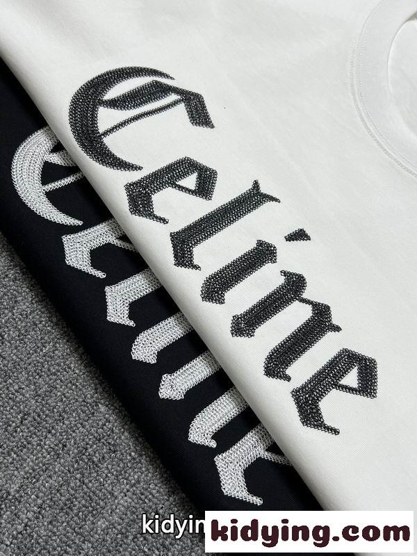 快適 半袖CELINE セリーヌ tシャツスーパーコピー2026トレンドシンプルデザイン個性的-2
