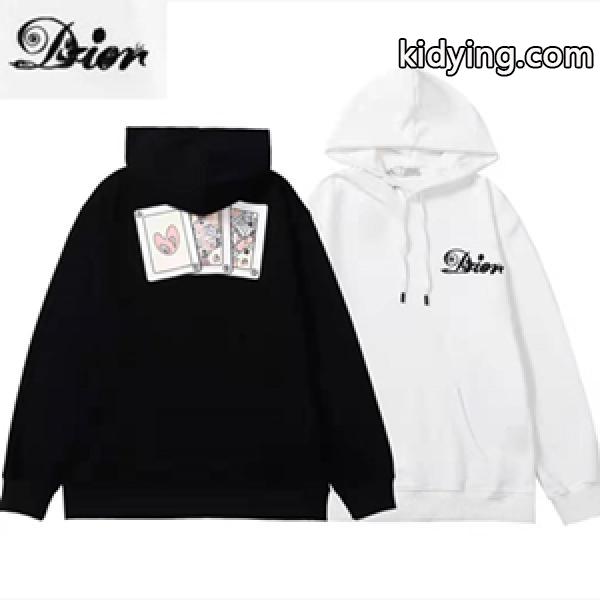 遊び心たっぷり DIOR ディオールコピーパーカー ユニセックス 2022フーディーコーデ 着回しの効くアイテム-0