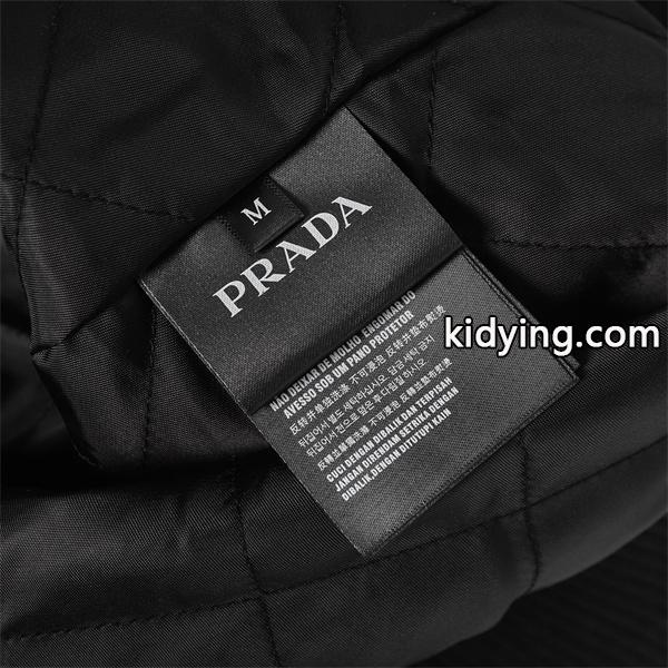 ボンバージャケット PRADA プラダ コピー ブラック 売れ筋 本格派 多機能-8