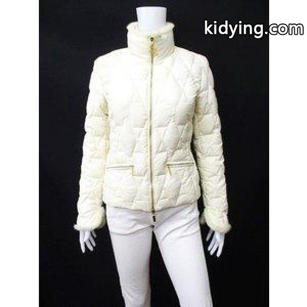 モンクレール MONCLER 羽毛100% ダウンジャケット キルティング 1 アイボリー レディース 販売 通販 ショッピング-0