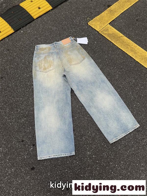 デニムパンツ ACNE STUDIOS アクネ ストゥディオズ スーパーコピー ヴィンテージウォッシュ ダメージ加工 ストリート仕様-2