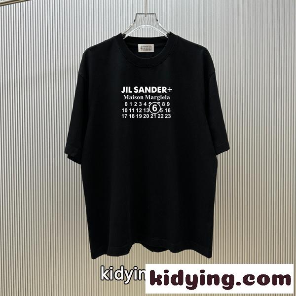 ナンバリングプリント オーバーフィット モードスタイル MAISON MARGIELA メゾンマルジェラ コピー 半袖Tシャツ 都市コーデ-0
