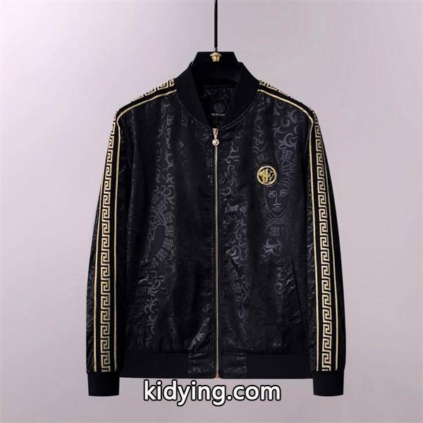 秋冬最新のトレンド 秋冬ファッションの幅が広がる ヴェルサーチVERSACE ブルゾン コピー 激安(日本最大級)-0