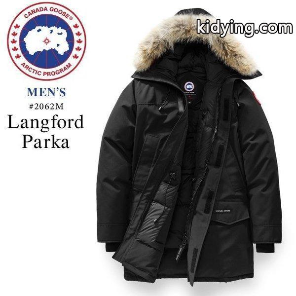カナダグース CANADA GOOSE ダウンジャケット LANGFORD PARKA ラングフォード パーカー ダウン フェザー コート ジャンパー アウター 保温性 防寒性 メンズ :g992062m:Just Goods - 通販ショッピング-0