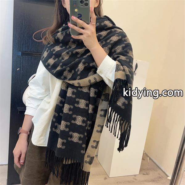 冬ファッションコーデの幅も広がるCELINE セリーヌ マフラーコピー65*180cm _ブランド コピー 激安(日本最大級)-0