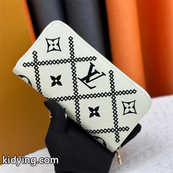 LOUIS VUITTON コピー モダン 上質 ブラウン モノグラム ジップ長財布 ルイヴィトン-2