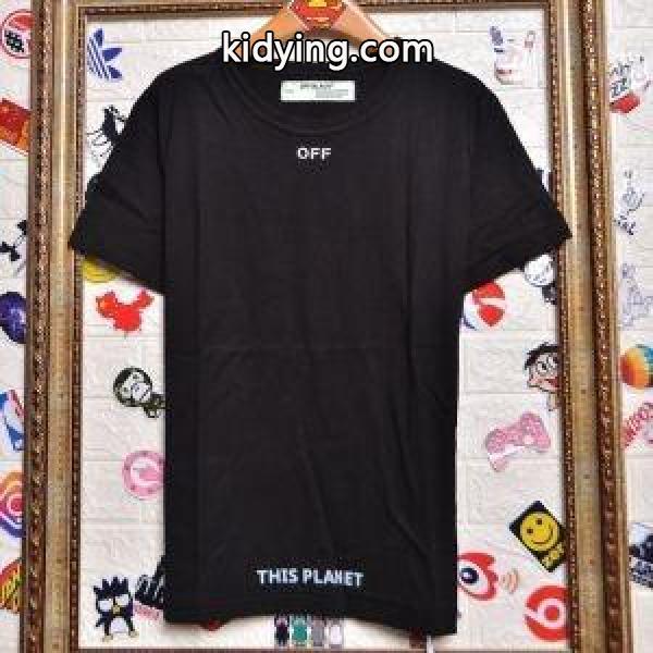 オフホワイト コピー 通販Off-White激安大特価格安カジュアルアメカジｔシャツ女性らしくアクティブウェア黒白-1