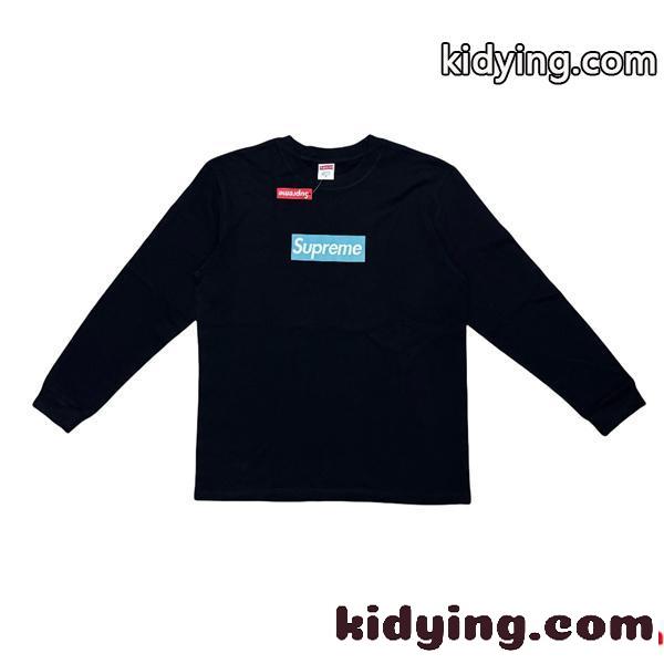 2025AW SUPREME × TIFFANY シュプリームコピーティファニーボックスロゴ長袖tシャツ 通販ショッピング-2