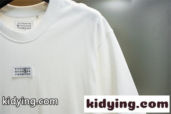 ロゴパッチ クルーネック ミニマルコーデ MAISON MARGIELA メゾンマルジェラ コピー 半袖Tシャツ 上品スタイル-5