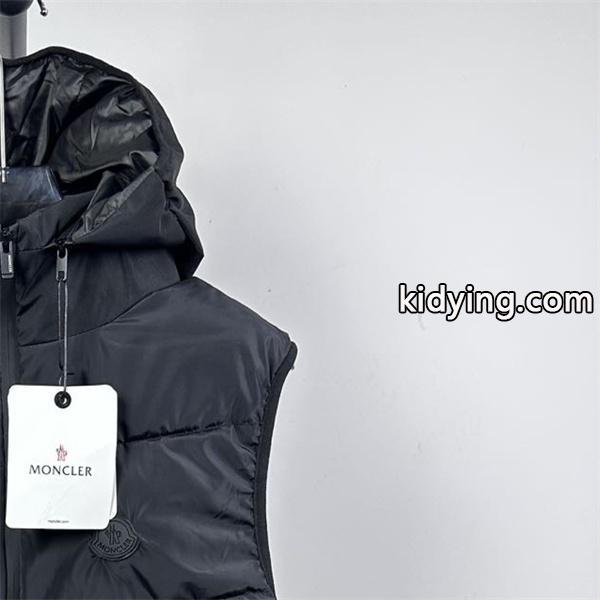 MONCLER ネイビーフード付 ダイナミックスタイル モンクレール コピー ダウンベスト 秋冬必須 高品質-6