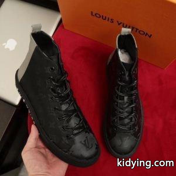 2色可選 輝かしい ハイトップシューズ 人気高いアイテム ルイ ヴィトン LOUIS VUITTON 見た目が良い_ルイ ヴィトン LOUIS VUITTON_ブランド コピー 激安(日本最大級)-0